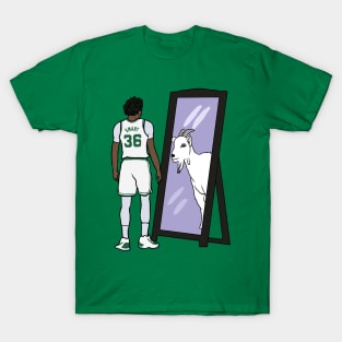 Marcus Smart Mirror GOAT T-Shirt